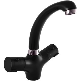 Смеситель для раковины Rav Slezak Dunaj Termostat TRM26.5CMATC черный